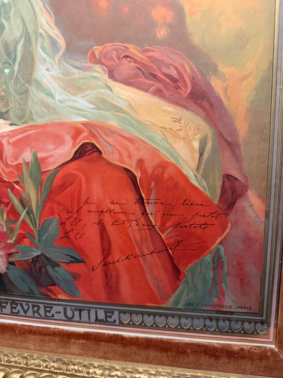 Étudiants de l'École Vendôme visitant l'exposition Alphonse Mucha à Lyon